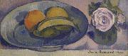Emile Bernard Nature morte a la banane oil on canvas